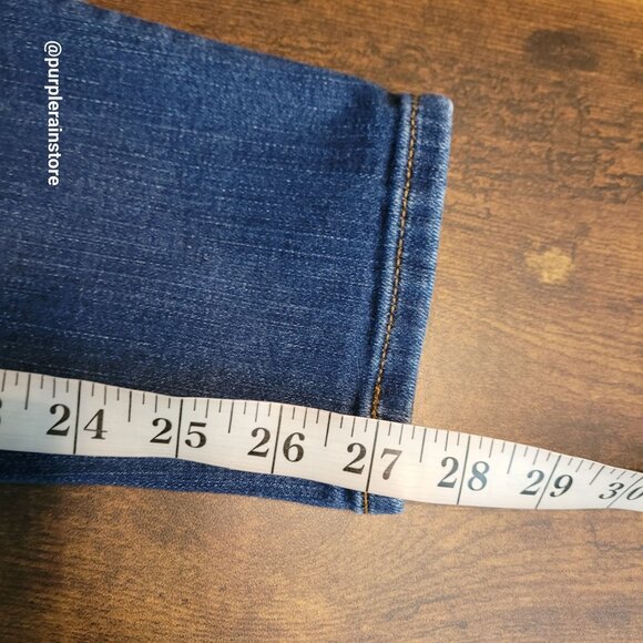 Madewell Jeans 28 Skinny 9" High Rise Creston Wash J4624 Tummy Control Stretch - Picture 10 of 12